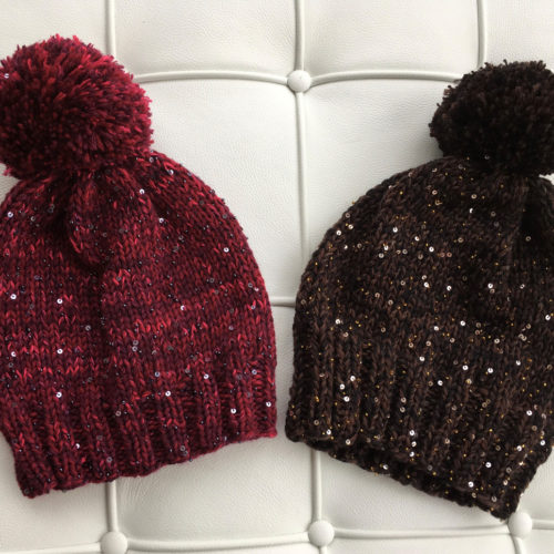 Jewel Hat (Red, Brown)